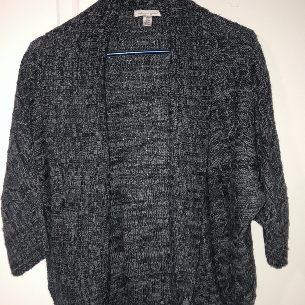 Grey cardigan